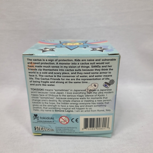 Strangeco Tokidoki Brunttino Cactus Friends   Vinyl art figure- Collectable- New - Picture 3 of 3